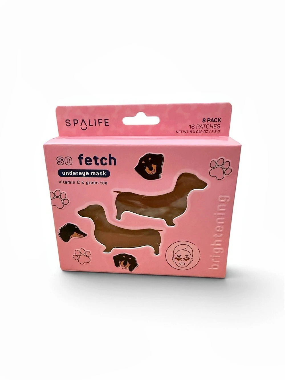 Spalife So Fetch Under-Eye Mask Vitamin C & Green Tea